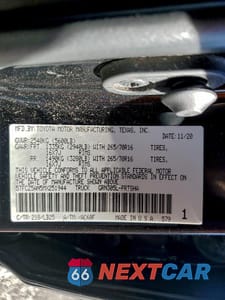 Zdjęcie 12 z 12 samochodu: 2021 TOYOTA TACOMA DOUBLE CAB VIN:5TFCZ5AN5MX251944 - miniatura