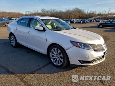 Czwarte zdjęcie samochodu z boku: 2015 LINCOLN MKS VIN:1LNHL9EKXFG603705 - miniatura