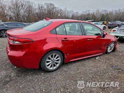 Trzecie zdjęcie samochodu z tyłu: 2020 TOYOTA COROLLA LE VIN:JTDHPRAE5LJ050694 - miniatura