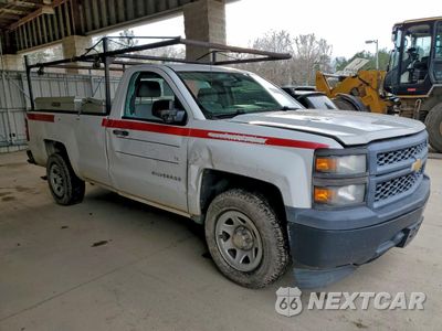 Czwarte zdjęcie samochodu z boku: 2014 CHEVROLET SILVERADO C1500 VIN:1GCNCPEH2EZ321190 - miniatura