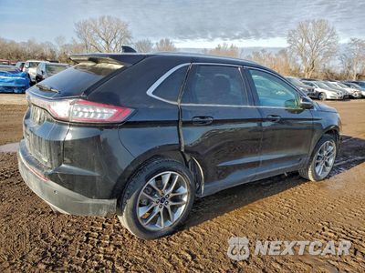 Trzecie zdjęcie samochodu z tyłu: 2018 FORD EDGE TITANIUM VIN:2FMPK4K92JBC26922 - miniatura