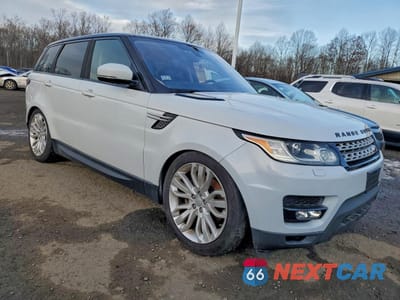 Czwarte zdjęcie samochodu z boku: 2016 LAND ROVER RANGE ROVER SPORT HSE VIN:SALWR2PF0GA657657 - miniatura