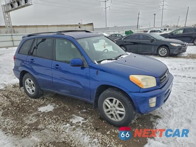 Czwarte zdjęcie samochodu z boku: 2002 TOYOTA RAV4 VIN:JTEGH20V120045882 - miniatura