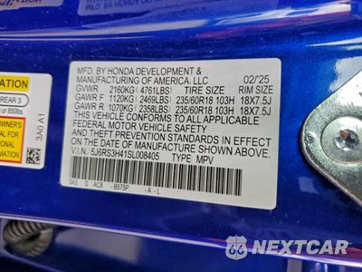 Zdjęcie 13 z 15 samochodu: 2025 HONDA CR-V EX VIN:5J6RS3H41SL008405 - miniatura