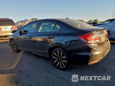 Drugie zdjęcie samochodu z przodu: 2015 HONDA CIVIC EXL VIN:2HGFB2F98FH512827 - miniatura