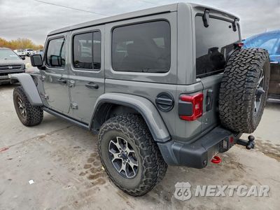 Drugie zdjęcie samochodu z przodu: 2020 JEEP WRANGLER UNLIMITED RUBICON VIN:1C4HJXFG9LW234328 - miniatura