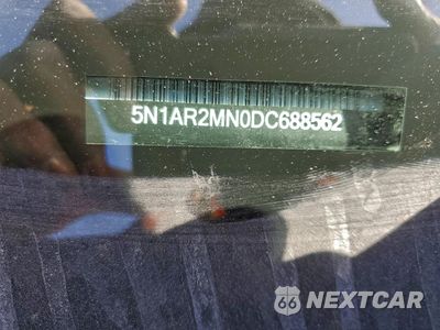 Zdjęcie 14 z 14 samochodu: 2013 NISSAN PATHFINDER S VIN:5N1AR2MN0DC688562 - miniatura