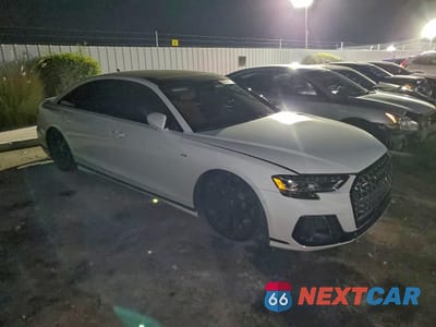 Czwarte zdjęcie samochodu z boku: 2024 AUDI A8 L VIN:WAULDAF83RN003282 - miniatura