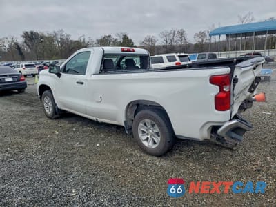 Drugie zdjęcie samochodu z przodu: 2023 CHEVROLET SILVERADO C1500 VIN:3GCNAAED0PG184639 - miniatura