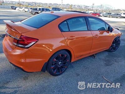 Trzecie zdjęcie samochodu z tyłu: 2014 HONDA CIVIC SI VIN:2HGFB6E50EH702545 - miniatura