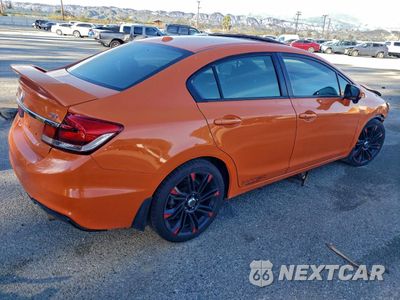 Trzecie zdjęcie samochodu z tyłu: 2014 HONDA CIVIC SI VIN:2HGFB6E50EH702545 - miniatura