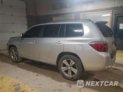 Drugie zdjęcie samochodu z przodu: 2010 TOYOTA HIGHLANDER SPORT VIN:5TDEK3EH7AS008238 - miniatura