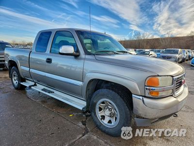 Czwarte zdjęcie samochodu z boku: 2001 GMC NEW SIERRA K1500 VIN:1GTEK19T51E177120 - miniatura