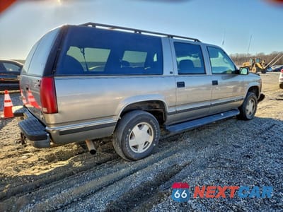 Trzecie zdjęcie samochodu z tyłu: 1998 GMC SIERRA C1500 VIN:1GTEC19R3WR514305 - miniatura