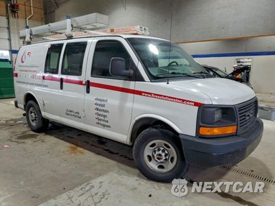 Czwarte zdjęcie samochodu z boku: 2014 GMC SAVANA G2500 VIN:1GTW7FCA5E1143492 - miniatura