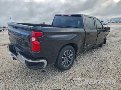 Trzecie zdjęcie samochodu z tyłu: 2022 CHEVROLET SILVERADO C1500 LT VIN:2GCPACED2N1506109 - miniatura