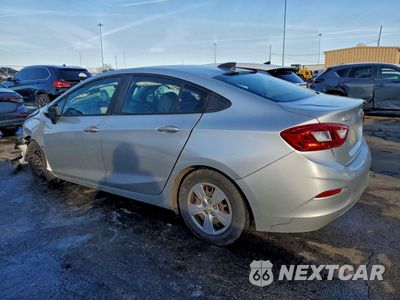 Drugie zdjęcie samochodu z przodu: 2017 CHEVROLET CRUZE LS VIN:1G1BC5SM8H7124266 - miniatura
