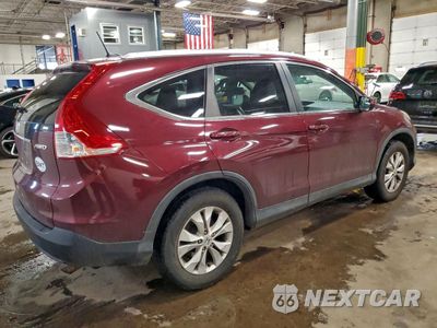 Trzecie zdjęcie samochodu z tyłu: 2014 HONDA CR-V EXL VIN:5J6RM4H76EL021360 - miniatura