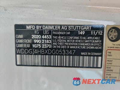 Zdjęcie 12 z 12 samochodu: 2013 MERCEDES-BENZ C 250 VIN:WDDGJ4HBXDG053347 - miniatura