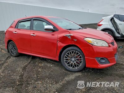 Czwarte zdjęcie samochodu z boku: 2009 TOYOTA COROLLA MATRIX S VIN:2T1LE40E19C010881 - miniatura