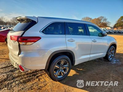 Trzecie zdjęcie samochodu z tyłu: 2019 TOYOTA HIGHLANDER LIMITED PLATINUM VIN:5TDYZRFH3KS340625 - miniatura