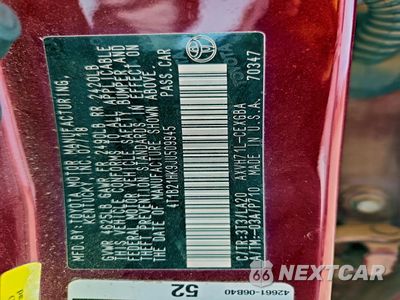 Zdjęcie 12 z 12 samochodu: 2018 TOYOTA CAMRY HYBRID VIN:4T1B21HK9JU509945 - miniatura