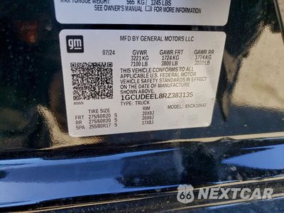 Zdjęcie 12 z 13 samochodu: 2024 CHEVROLET SILVERADO K1500 RST VIN:1GCUDEEL8RZ383135 - miniatura