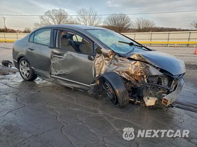 Czwarte zdjęcie samochodu z boku: 2008 HONDA CIVIC LX VIN:2HGFA16548H338462 - miniatura