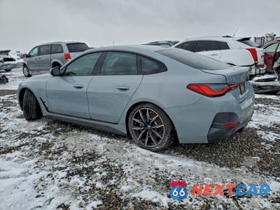Drugie zdjęcie samochodu z przodu: 2024 BMW I4 XDRIVE 40 VIN:WBY83FB03RFS88261 - miniatura