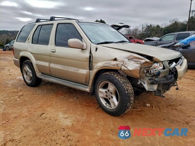 Czwarte zdjęcie samochodu z boku: 2002 INFINITI QX4 VIN:JNRDR09X02W212078 - miniatura