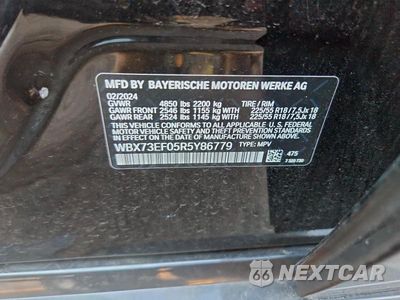 Zdjęcie 13 z 13 samochodu: 2024 BMW X1 XDRIVE28I VIN:WBX73EF05R5Y86779 - miniatura