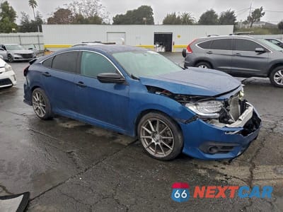 Czwarte zdjęcie samochodu z boku: 2016 HONDA CIVIC LX VIN:19XFC2F58GE037511 - miniatura