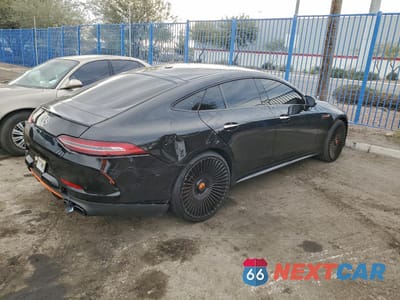 Trzecie zdjęcie samochodu z tyłu: 2020 MERCEDES-BENZ AMG GT 53 VIN:WDD7X6BBXLA014360 - miniatura