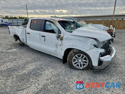 Czwarte zdjęcie samochodu z boku: 2019 CHEVROLET SILVERADO K1500 LTZ VIN:3GCUYGED2KG232919 - miniatura