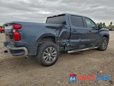 Trzecie zdjęcie samochodu z tyłu: 2022 CHEVROLET SILVERADO LTD C1500 LT VIN:1GCPWCED8NZ188778 - miniatura