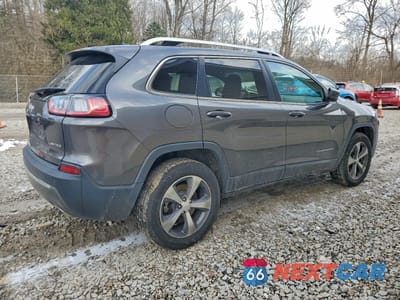 Trzecie zdjęcie samochodu z tyłu: 2019 JEEP CHEROKEE LIMITED VIN:1C4PJMDN7KD489825 - miniatura