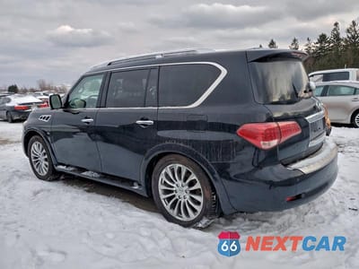 Drugie zdjęcie samochodu z przodu: 2017 INFINITI QX80 BASE VIN:JN8AZ2NC9H9430761 - miniatura