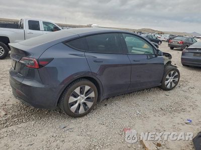 Trzecie zdjęcie samochodu z tyłu: 2022 TESLA MODEL Y VIN:7SAYGDEE3NF451364 - miniatura