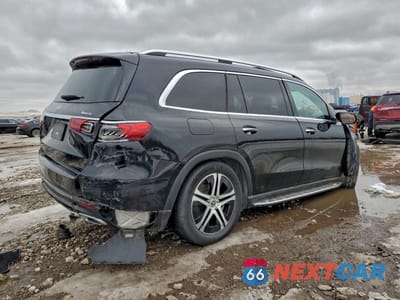 Trzecie zdjęcie samochodu z tyłu: 2021 MERCEDES-BENZ GLS 450 4MATIC VIN:4JGFF5KE1MA538510 - miniatura