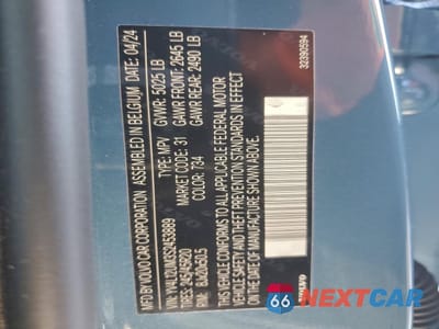 Zdjęcie 13 z 14 samochodu: 2025 VOLVO XC40 ULTRA VIN:YV4L12UM3S2453889 - miniatura