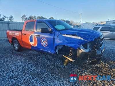 Czwarte zdjęcie samochodu z boku: 2022 RAM 1500 CLASSIC TRADESMAN VIN:3C6RR6KGXNG330264 - miniatura