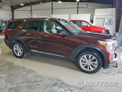 Czwarte zdjęcie samochodu z boku: 2020 FORD EXPLORER LIMITED VIN:1FMSK8FH8LGB65378 - miniatura