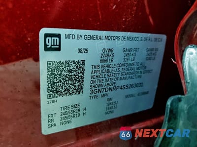 Zdjęcie 13 z 15 samochodu: 2025 CHEVROLET EQUINOX LT VIN:3GN7DNRP4SS263031 - miniatura