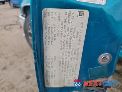 Zdjęcie 12 z 13 samochodu: 1994 GMC SIERRA K1500 VIN:2GTEK19K9R1589092 - miniatura