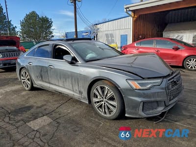 Czwarte zdjęcie samochodu z boku: 2019 AUDI A6 PREMIUM PLUS VIN:WAUL2AF22KN116826 - miniatura