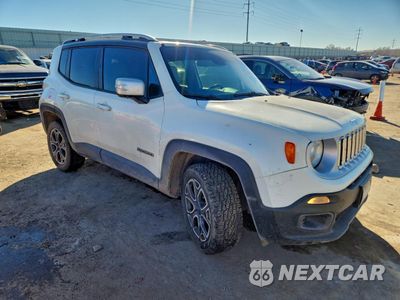 Czwarte zdjęcie samochodu z boku: 2016 JEEP RENEGADE LIMITED VIN:ZACCJBDT3GPC50234 - miniatura