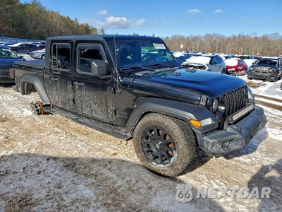 Czwarte zdjęcie samochodu z boku: 2020 JEEP GLADIATOR SPORT VIN:1C6HJTAGXLL148907 - miniatura