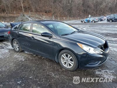 Czwarte zdjęcie samochodu z boku: 2012 HYUNDAI SONATA GLS VIN:5NPEB4AC4CH374005 - miniatura