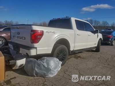 Trzecie zdjęcie samochodu z tyłu: 2024 FORD F150 LARIAT VIN:1FTFW5LD1RFB87974 - miniatura