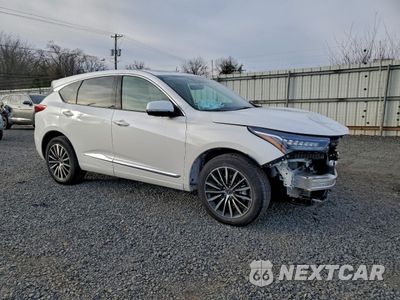 Czwarte zdjęcie samochodu z boku: 2025 ACURA RDX ADVANCE VIN:5J8TC2H73SL000580 - miniatura